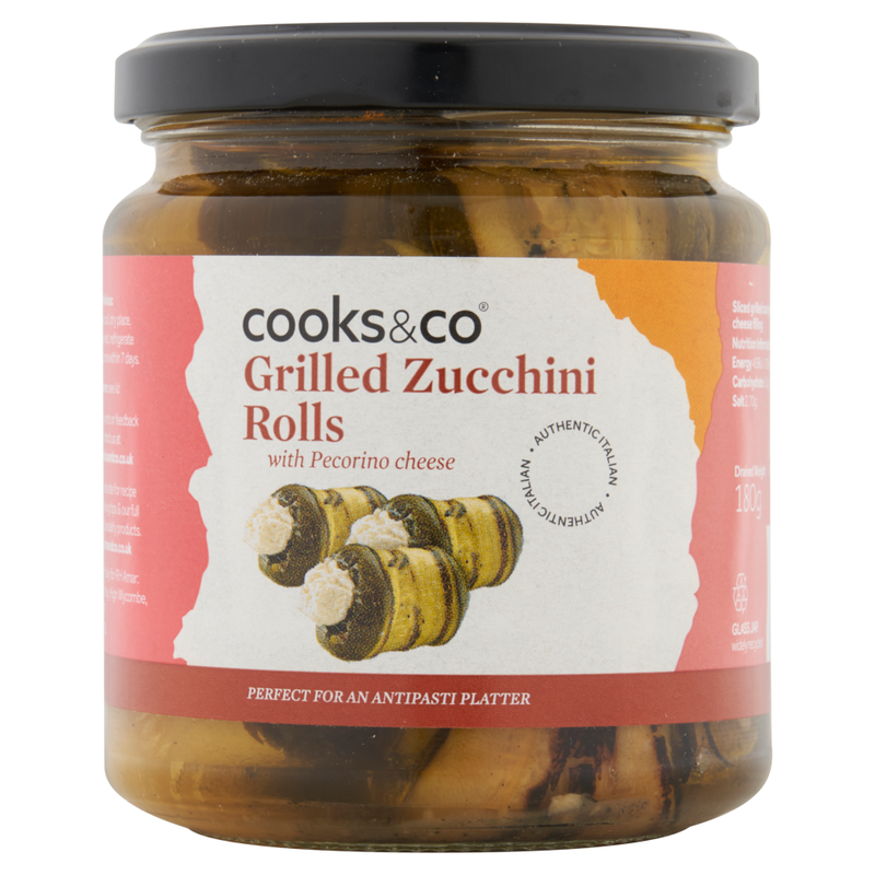 Grilled Zucchini Pecorino 280g