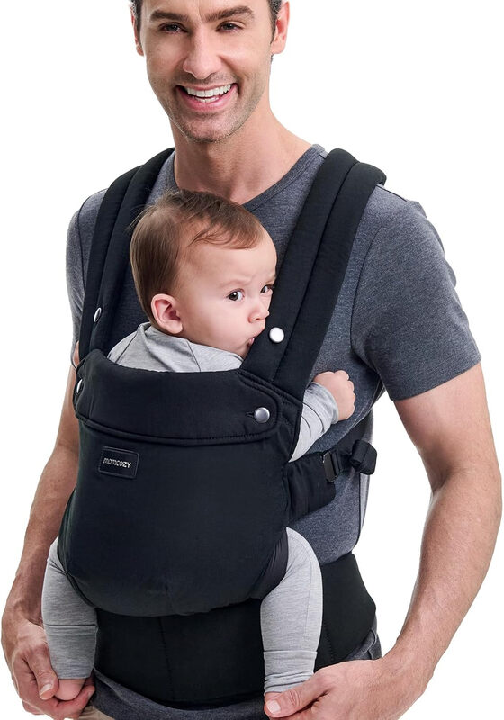 Baby Carrier - Ergonomic, Comfortable & Lightweight, for 3-20 kg Babies, Easy to Wear