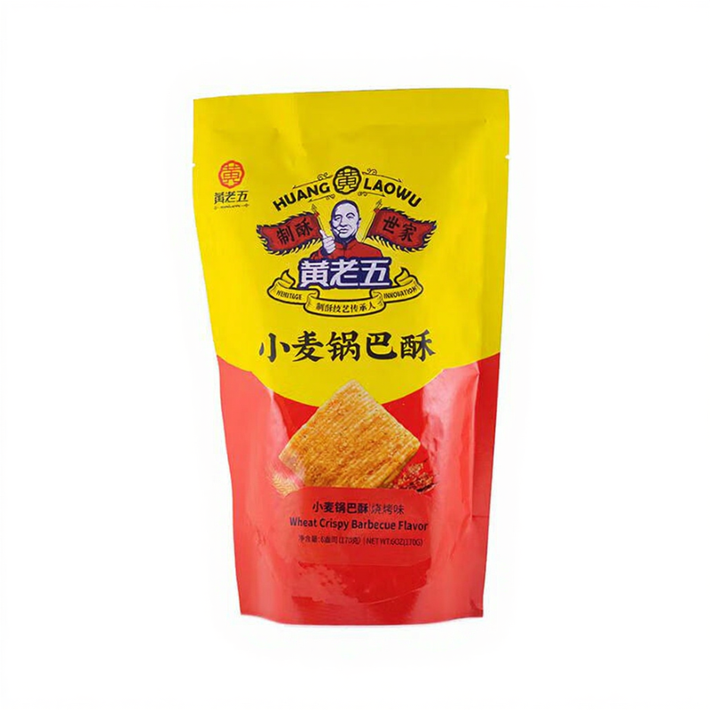 Huang Lao Wu Wheat Crispy Barbecue Flavor 170G