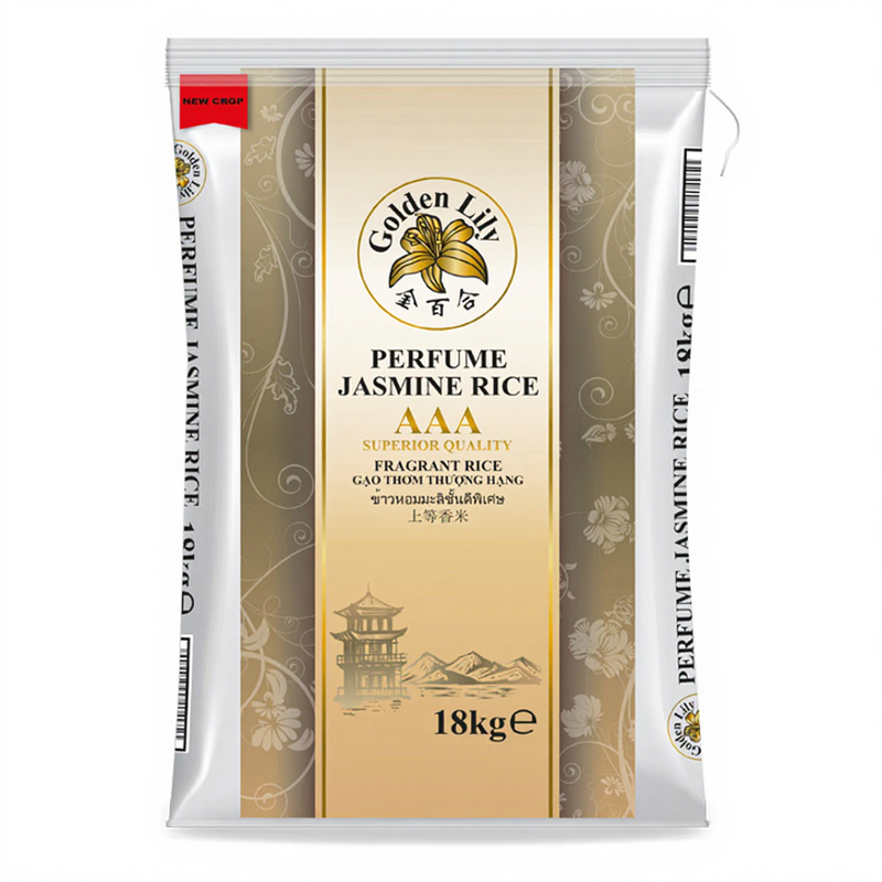 Golden Lily Riz parfumé au jasmin - 18 kg