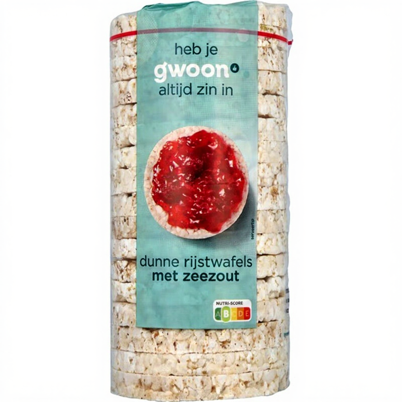 G'woon Rijstcakes Met Zout - 130 g