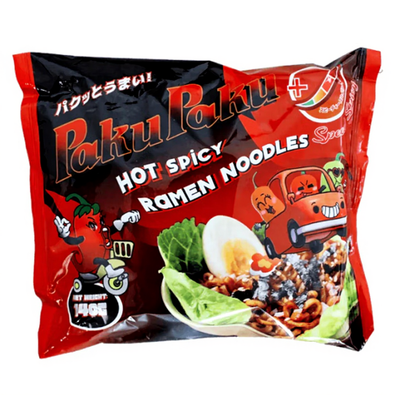 PakuPaku Paku Paku Instant Ramen Nudeln Speedy Spicy 140g