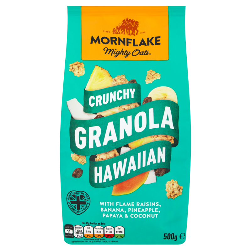 Mornflake Hawaiian Oat Granola 500G