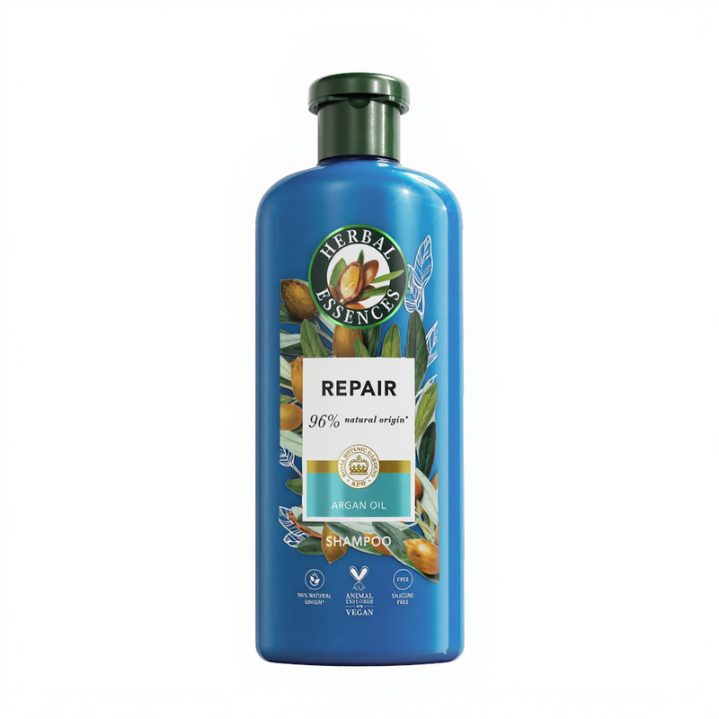 Argan Oil Repair Shampoo to Nourish Damaged Hair Silicone Free 350ml