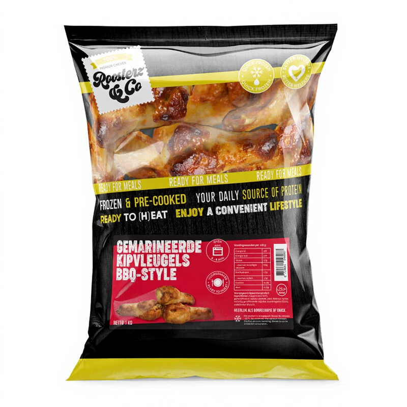 Roosterz&Co Hähnchenflügel BBQ 1kg
