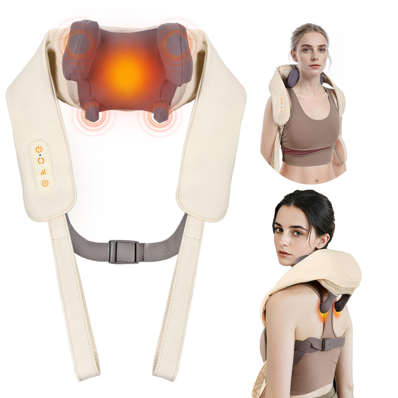 CMN10D Shoulder & Neck Massage Device with Simulated Pinching Action, 5 Massage Modes