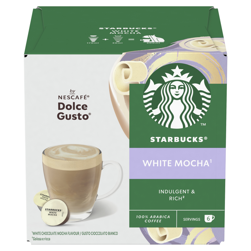 Dolce gusto Mocha White Mocha 12 Capsules 123g