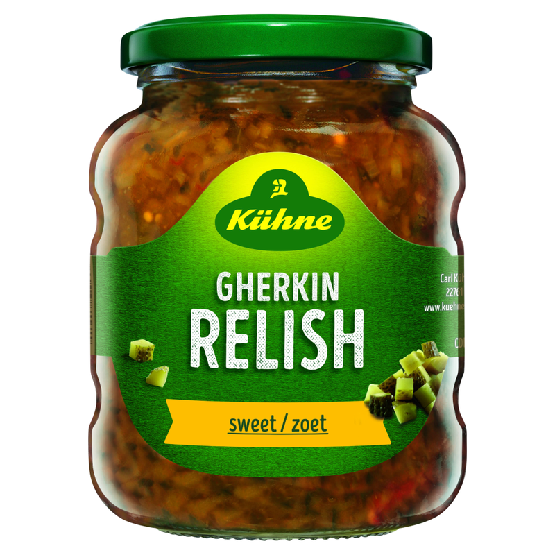 Kühne Kuhne Gherkin Relish Sweet Pickle 350G