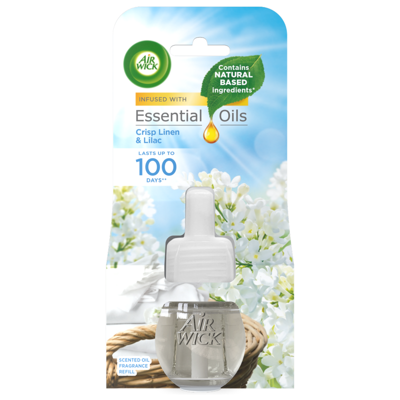 Crisp Linen & Lilac Plug In Single Refill 19ml