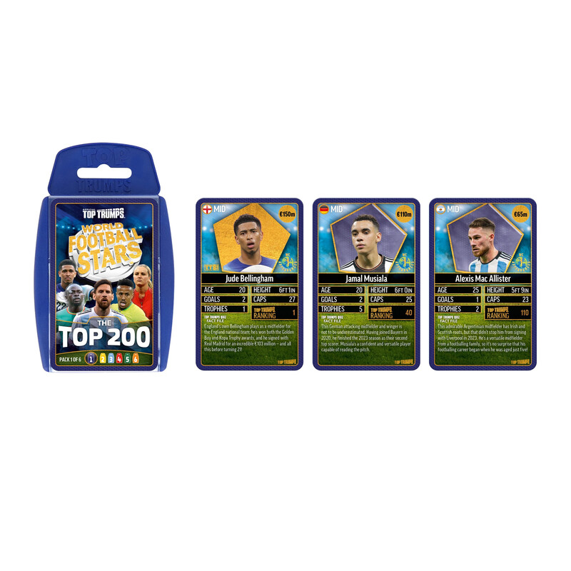 World Football Stars Top 200 - Pack 1