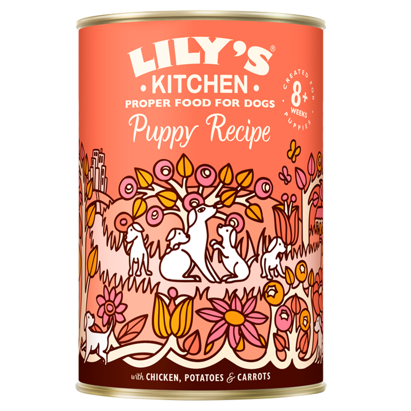 Puppy Recipe with Chicken Wet Dog Food 400g