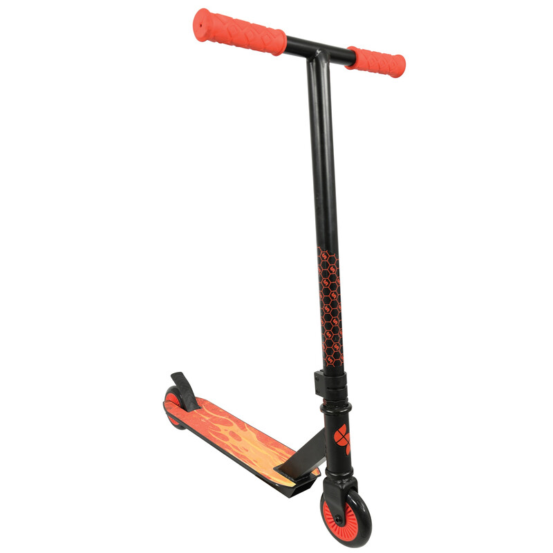 Scooter Fireglow Black/Orange