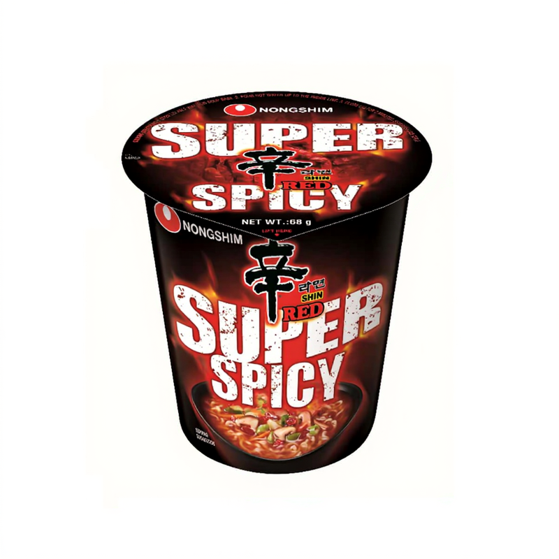 Red Super Spicy Noodles (Cup) 68g
