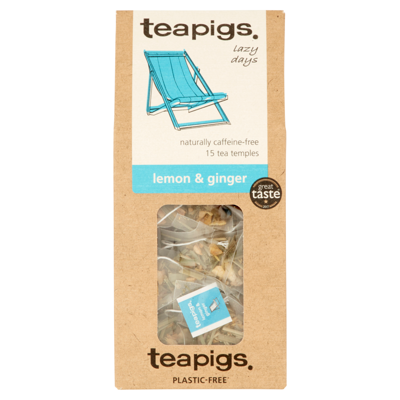 Lemon & ginger 15 Tea Temples 37.5g