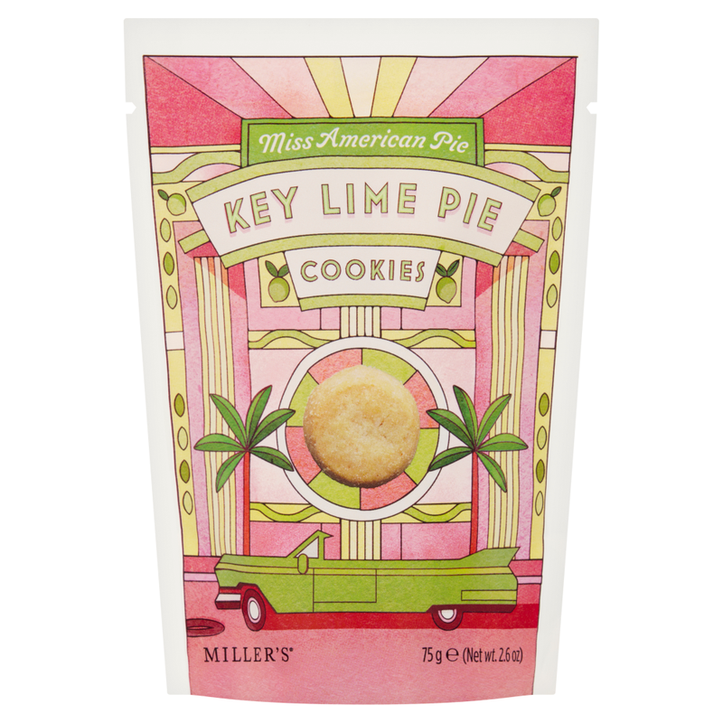 Miss American Pie Key Lime Pie Cookies 75G