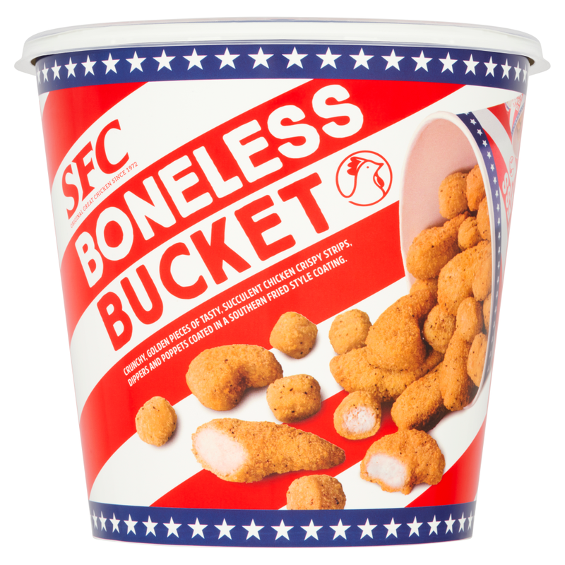 Southern Fried Boneless Bucket 500g