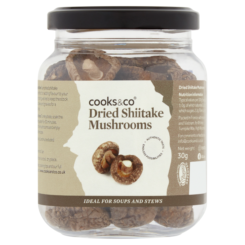 Dried Shii-Take Mushrooms 30g