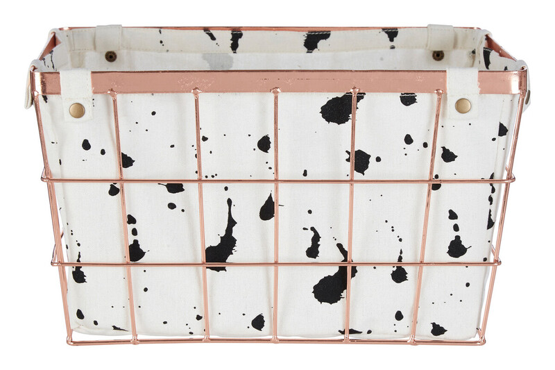 Harga Rose Gold Iron Wireframe Basket