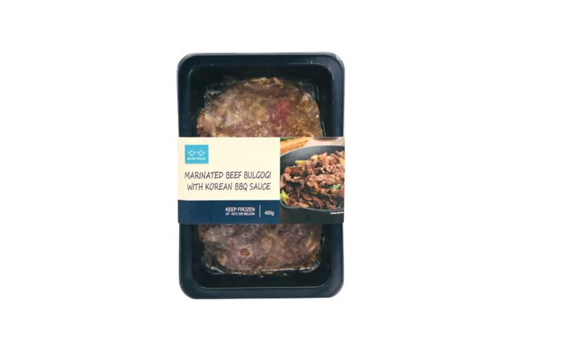 Blue Ville Korean Bbq Marinated Beef Bulgogi 400G