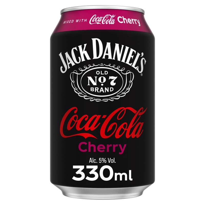 Jack Daniel's & Coca-Cola Cherry 330ml
