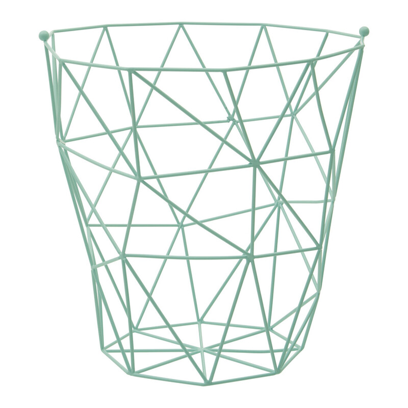 Green Finish Storage Basket