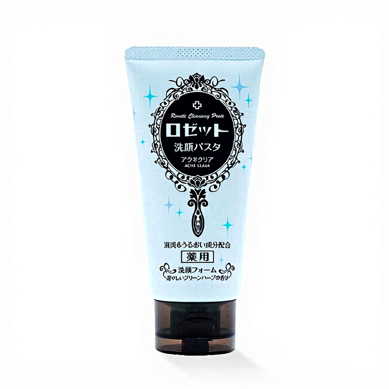 ROSETTE ontstekingsremmende en anti-acne gezichtsreiniger blauw 120 g