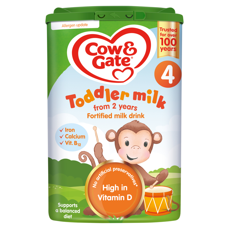 4 Toddler Milk Formula 2+ Years 800g