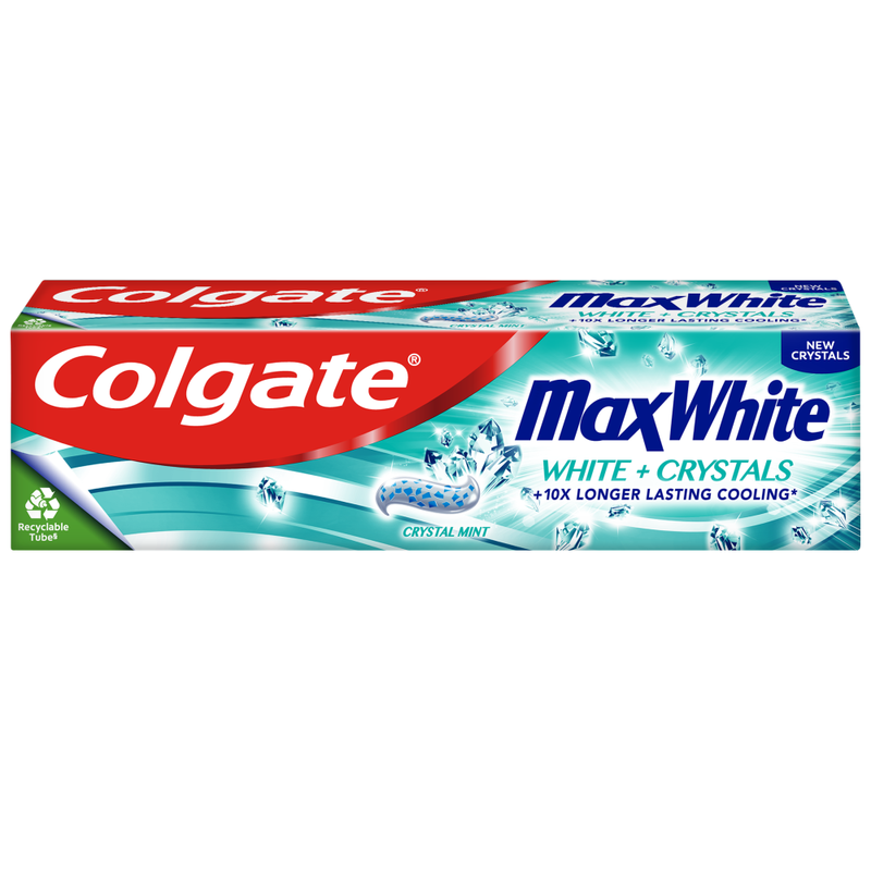 Max White Crystal Whitening Toothpaste 75ml