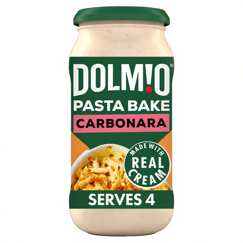 Dolmio Cream/Golden Pasta Bake Sauce Carbonara 430G