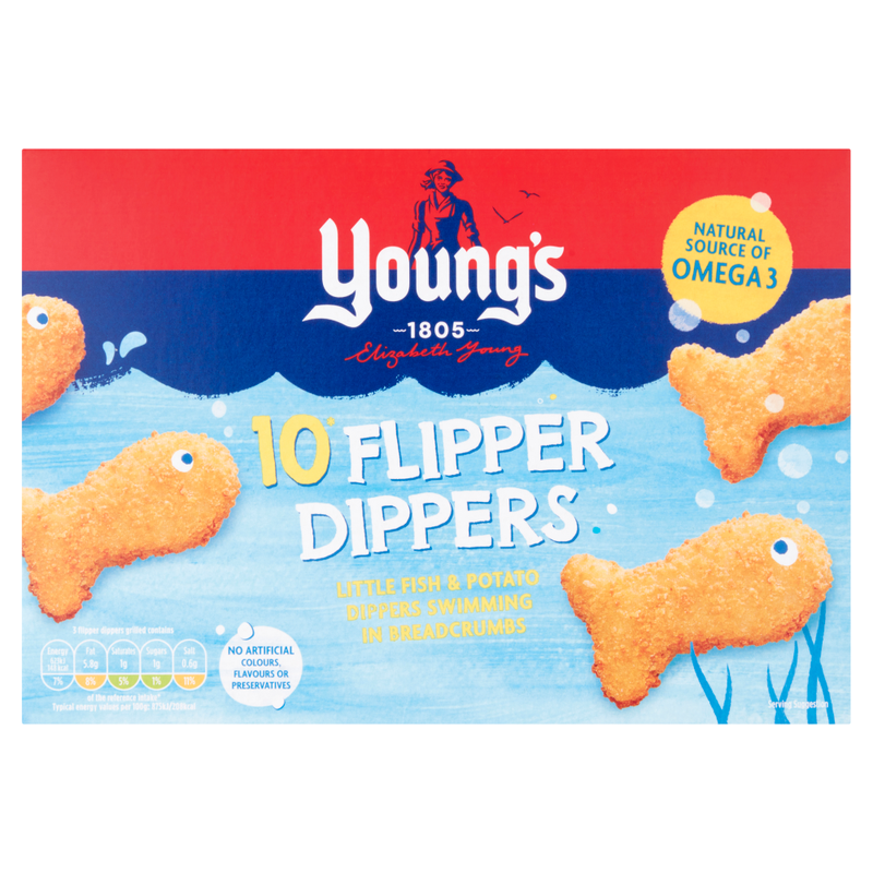 Youngs Flipper Dippers 250g