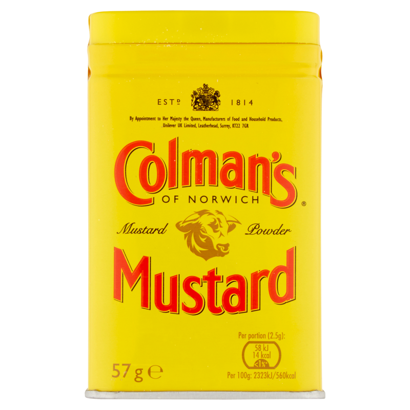 Colmans Mustard Tin Powder 57g