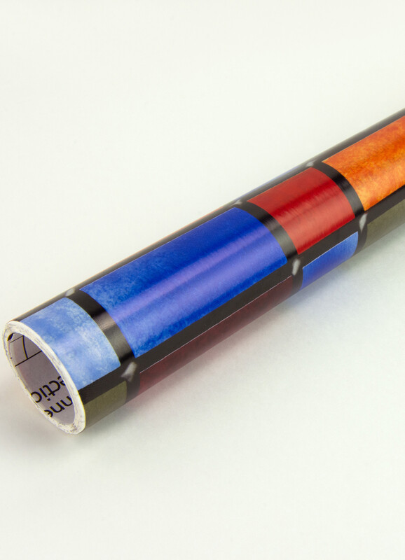 Sticky Back Plastic Barcelona Multicolour 0.675x2m