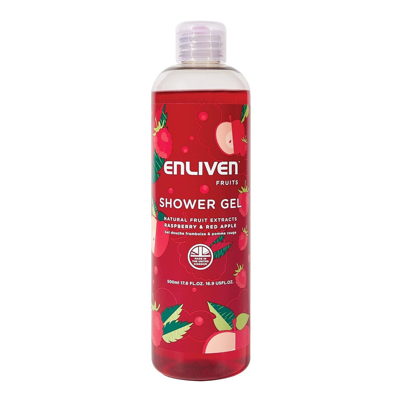 Naturals Shower Gel Raspberry Apple 500ml