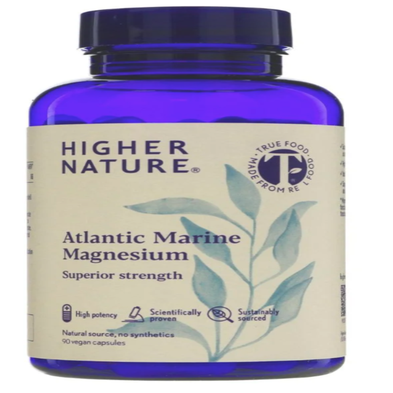 Atlantic Marine Magnesium - From Pure Filtered Sea Water - 90 caps