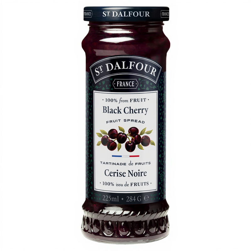 St Dalfour Zwarte Kers Spread - 284 g