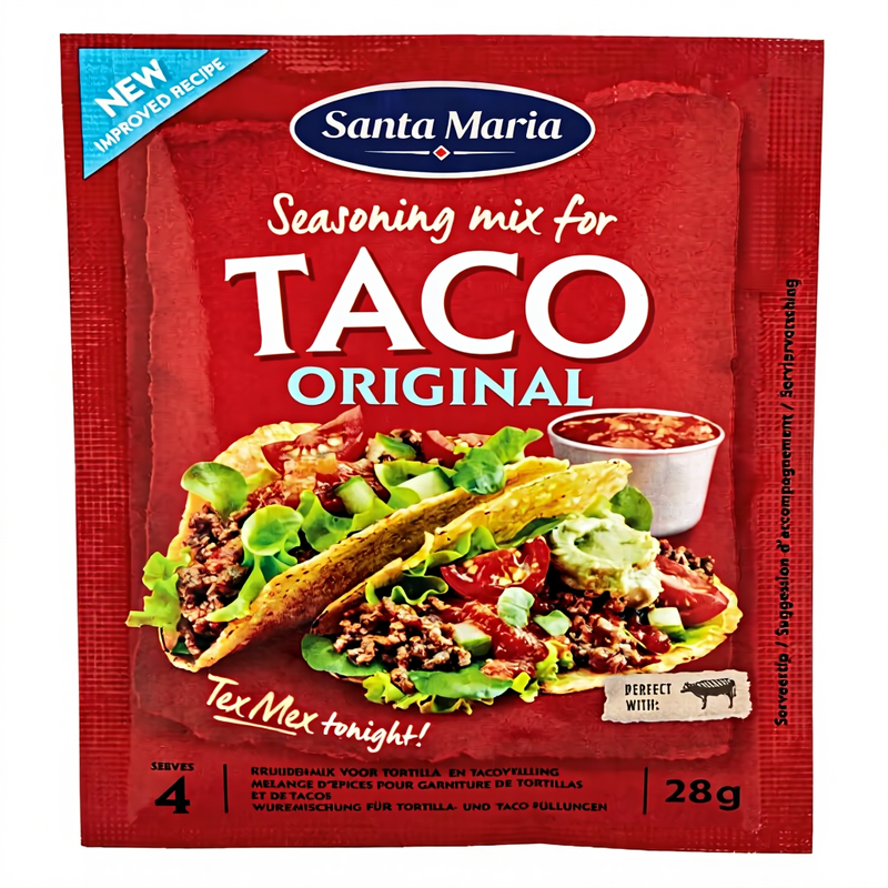 Santa Maria Mexicaanse Taco Kruidensamenstelling Mild - 28 g