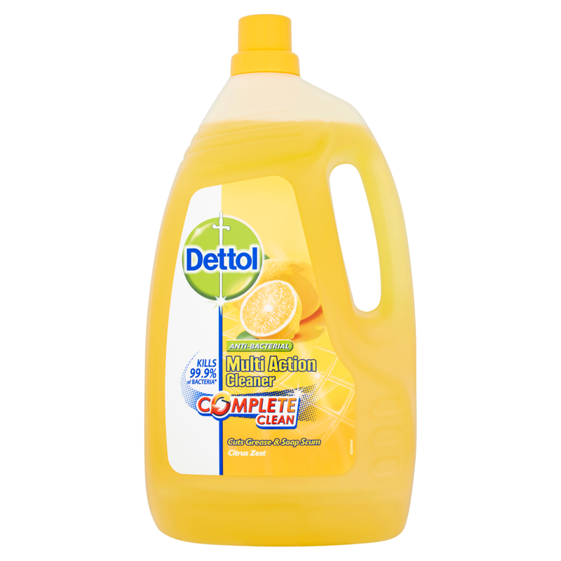 AntiBacterial Multi Action Cleaner Complete Clean Citrus Zest 4l