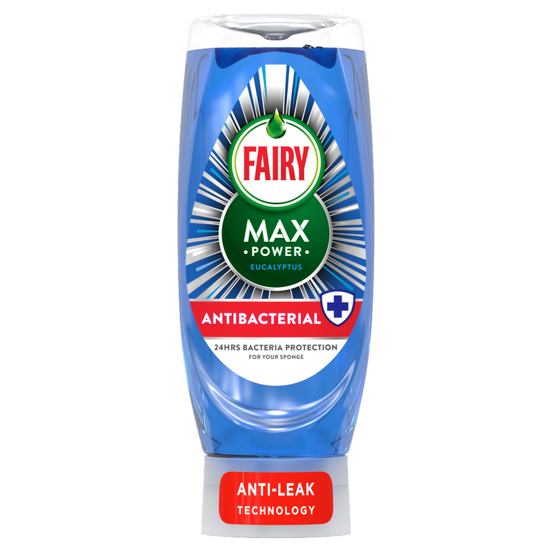 Max Power Washing Up Liquid Antibacterial 450ml