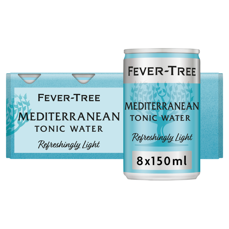 Fever - Tree Refreshingly Light Mediterranean Tonic Water 8X150ml