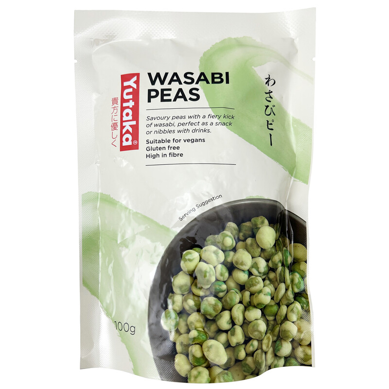 Yutaka Green Wasabi Peas 100G