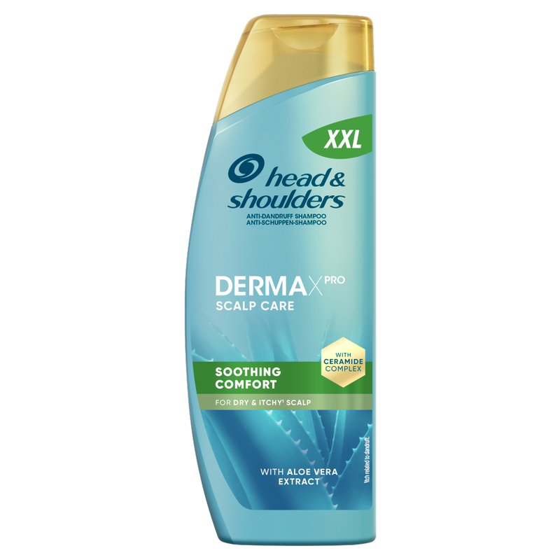 Head & Shoulders DermaXPro Soothing Comfort Anti Dandruff Shampoo with Aloe Vera 500m