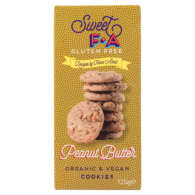 Gluten Free Organic Peanut Butter Cookies 125g