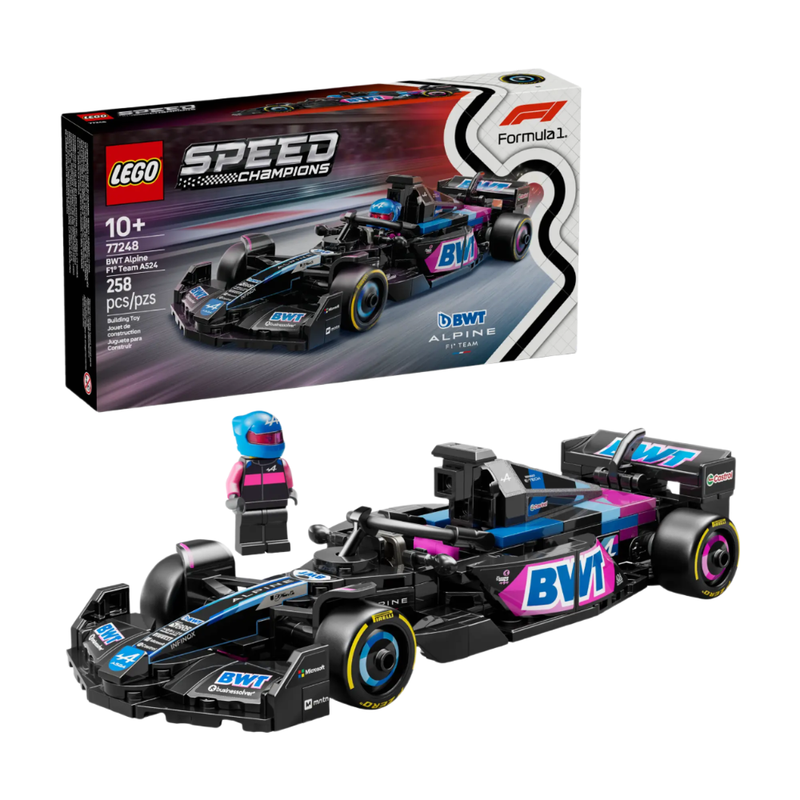 Speed Champions 77248 BWT Alpine F1 Team A524 Race Car Set