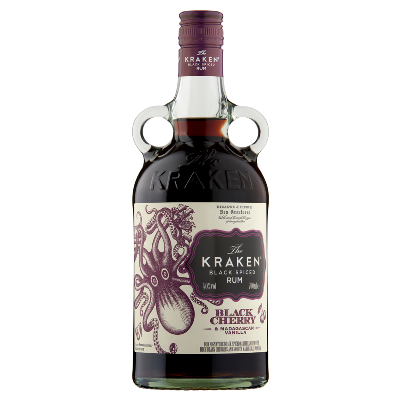 Black Spiced Rum Black Cherry & Madagascan Vanilla 70cl