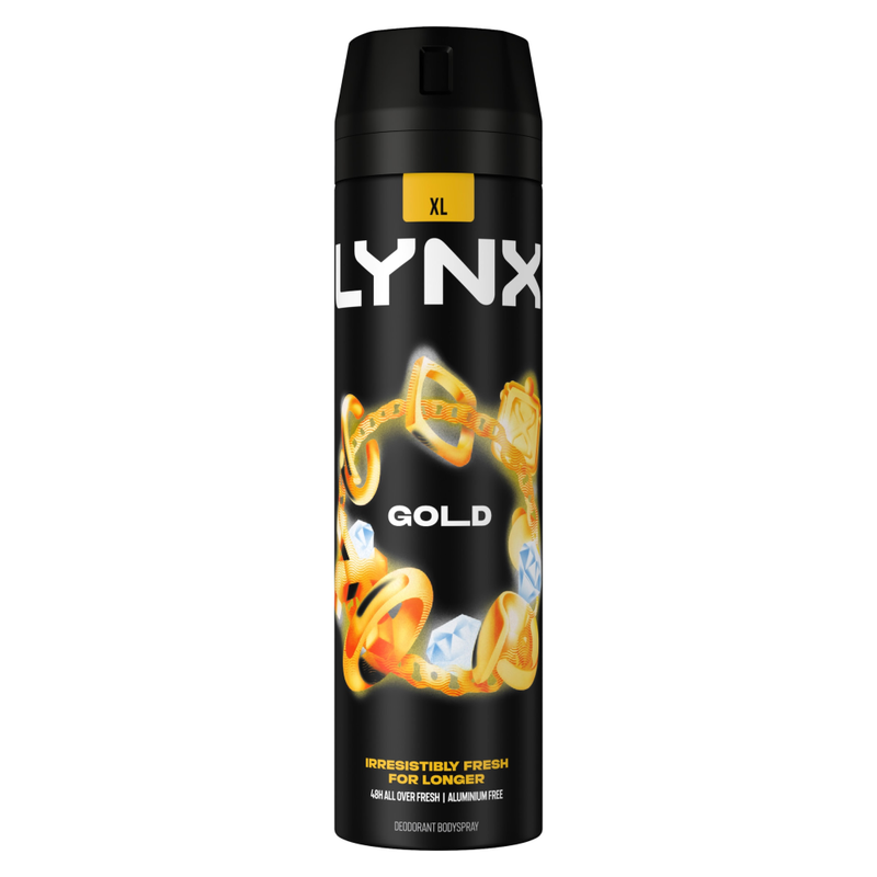 Aerosol Body Spray Gold 200ml