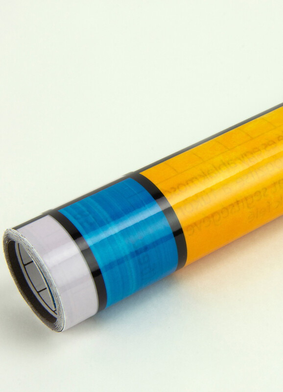 Sticky Back Plastic Mondrian Multicolour 0.675x2m