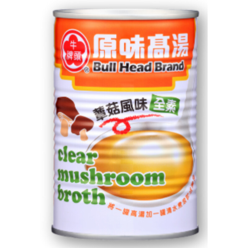 Bull Head Clear Mushroom Broth 411ml