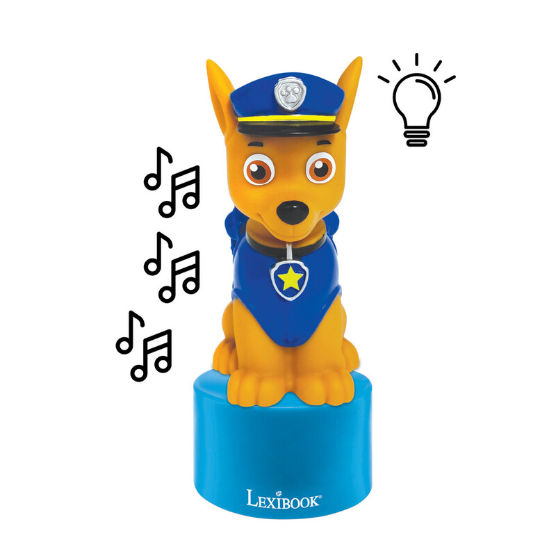 Paw Patrol - Nightlight with Speaker - Blue