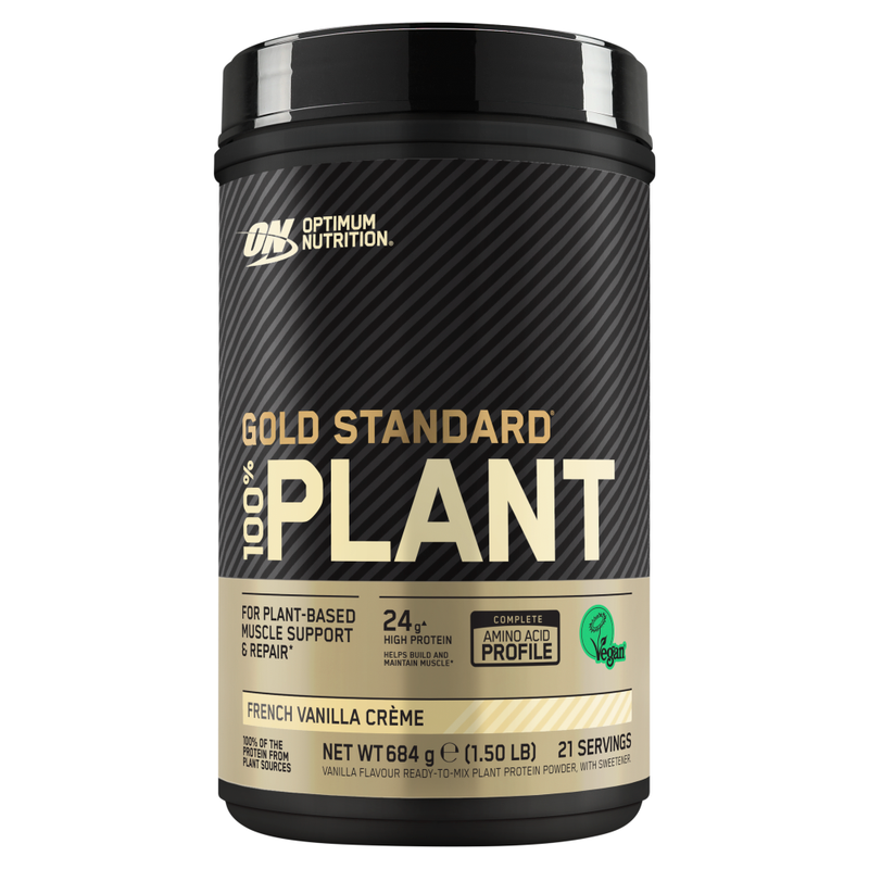 Gold Standard 100% Plant Protein French Vanilla Creme – 684 g