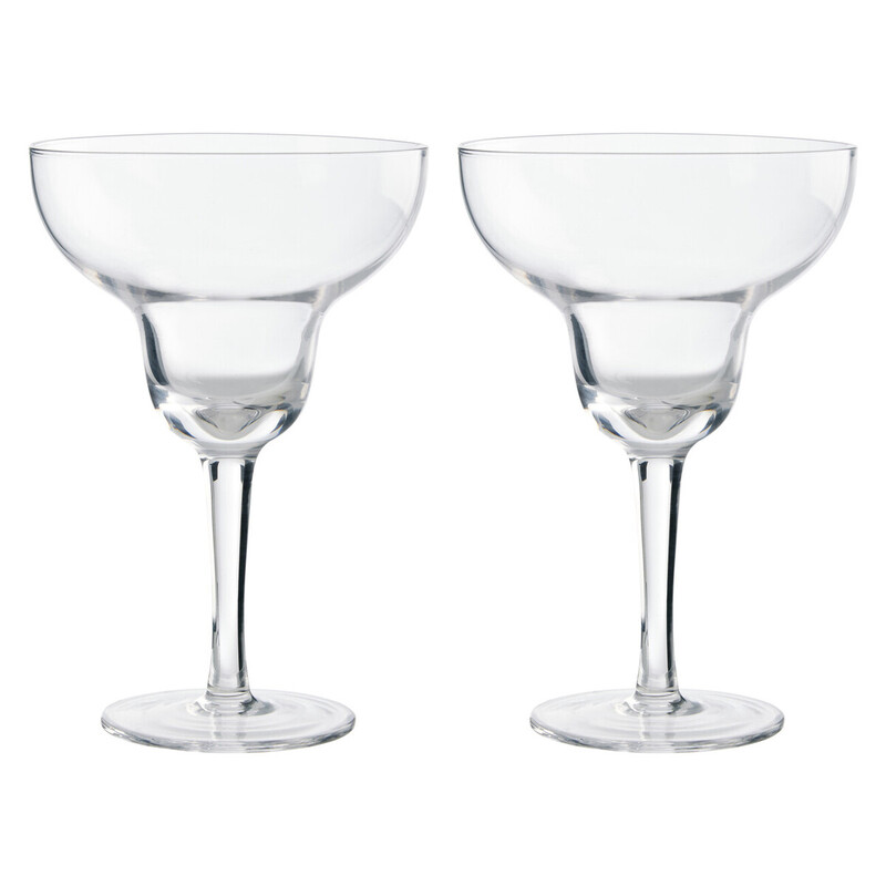 Set Of 2 Margarita Glasses